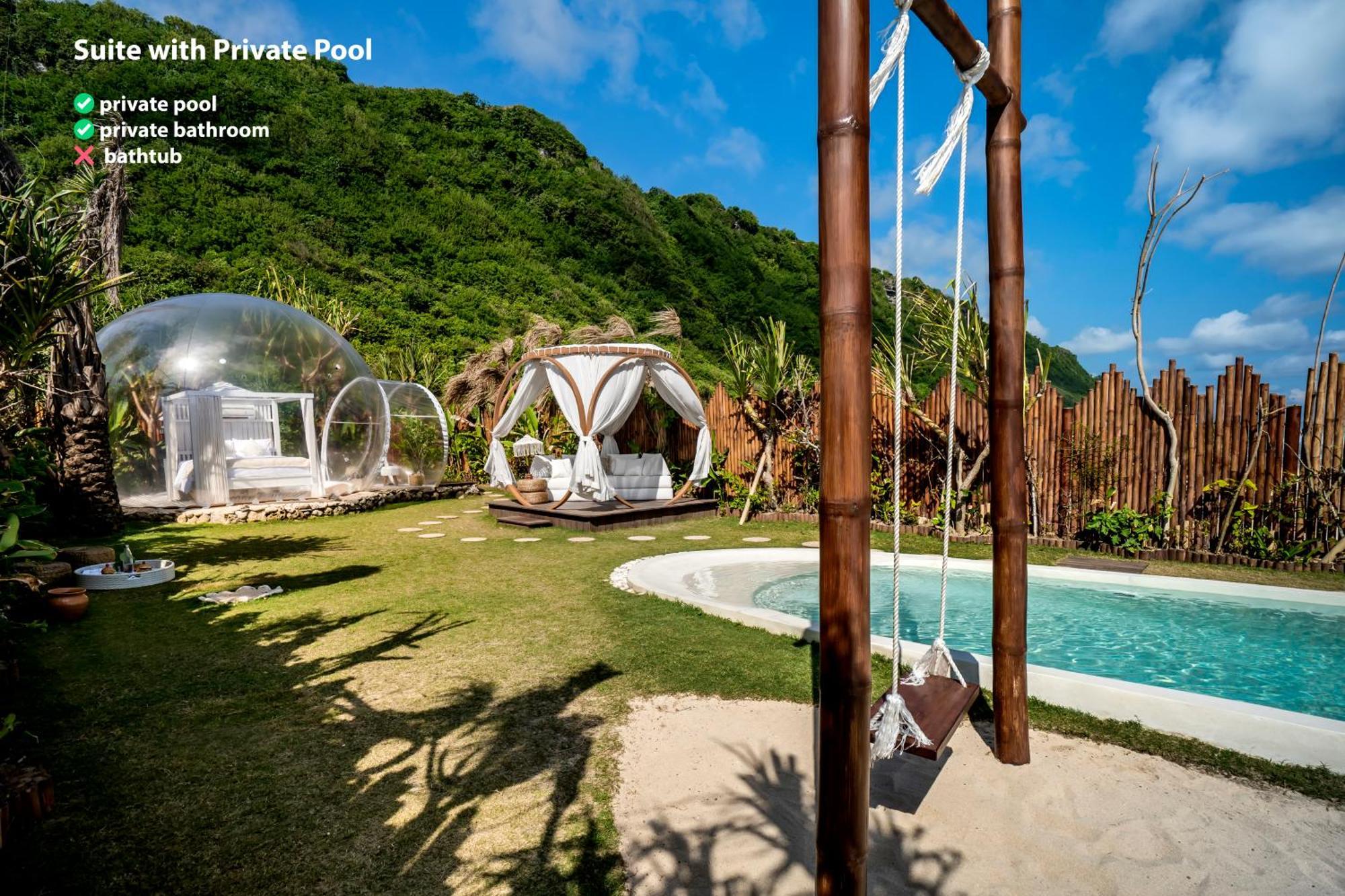 Bubble Hotel Nyang Nyang - Adults Only Uluwatu Kültér fotó