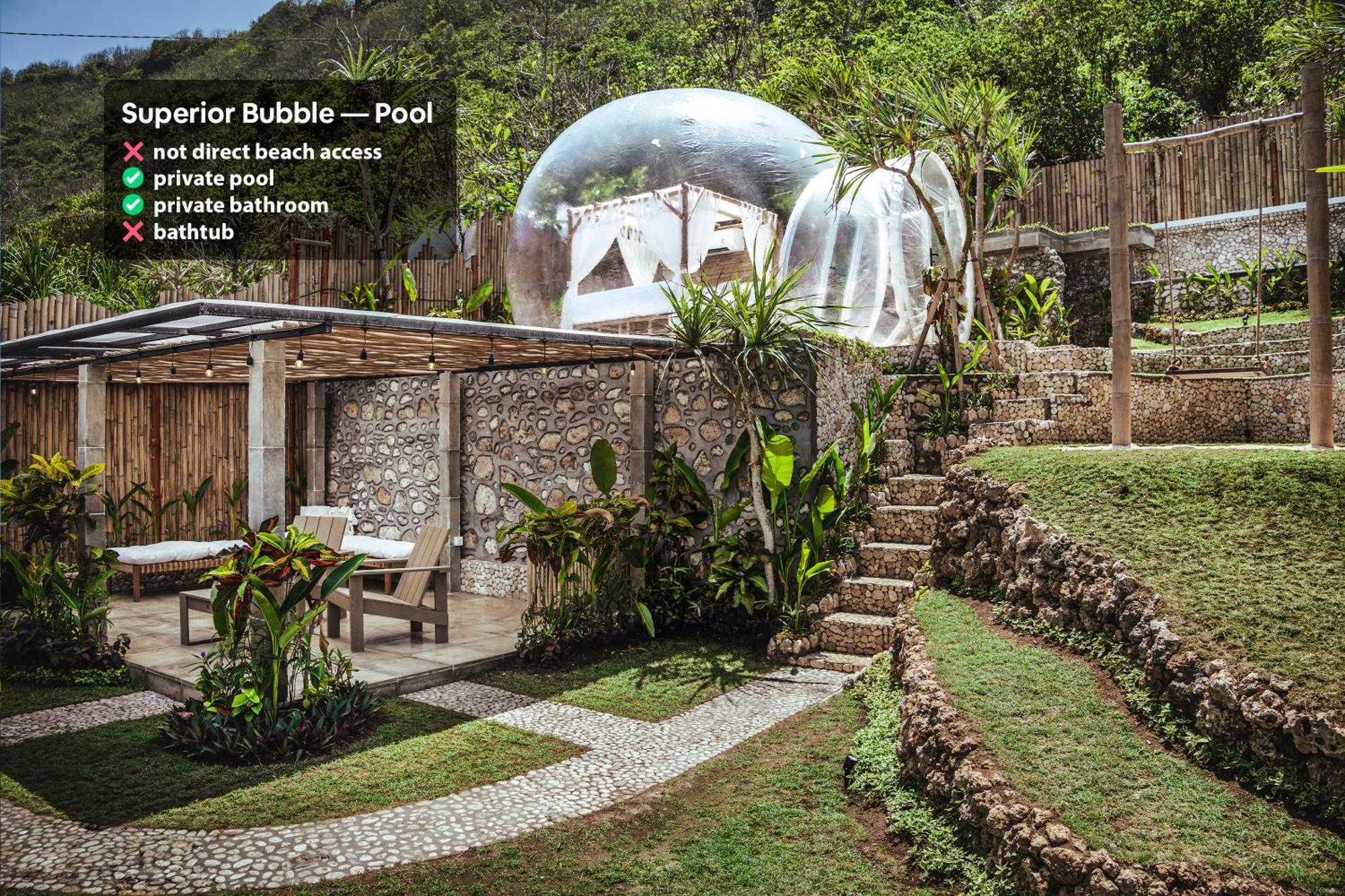 Bubble Hotel Nyang Nyang - Adults Only Uluwatu Kültér fotó