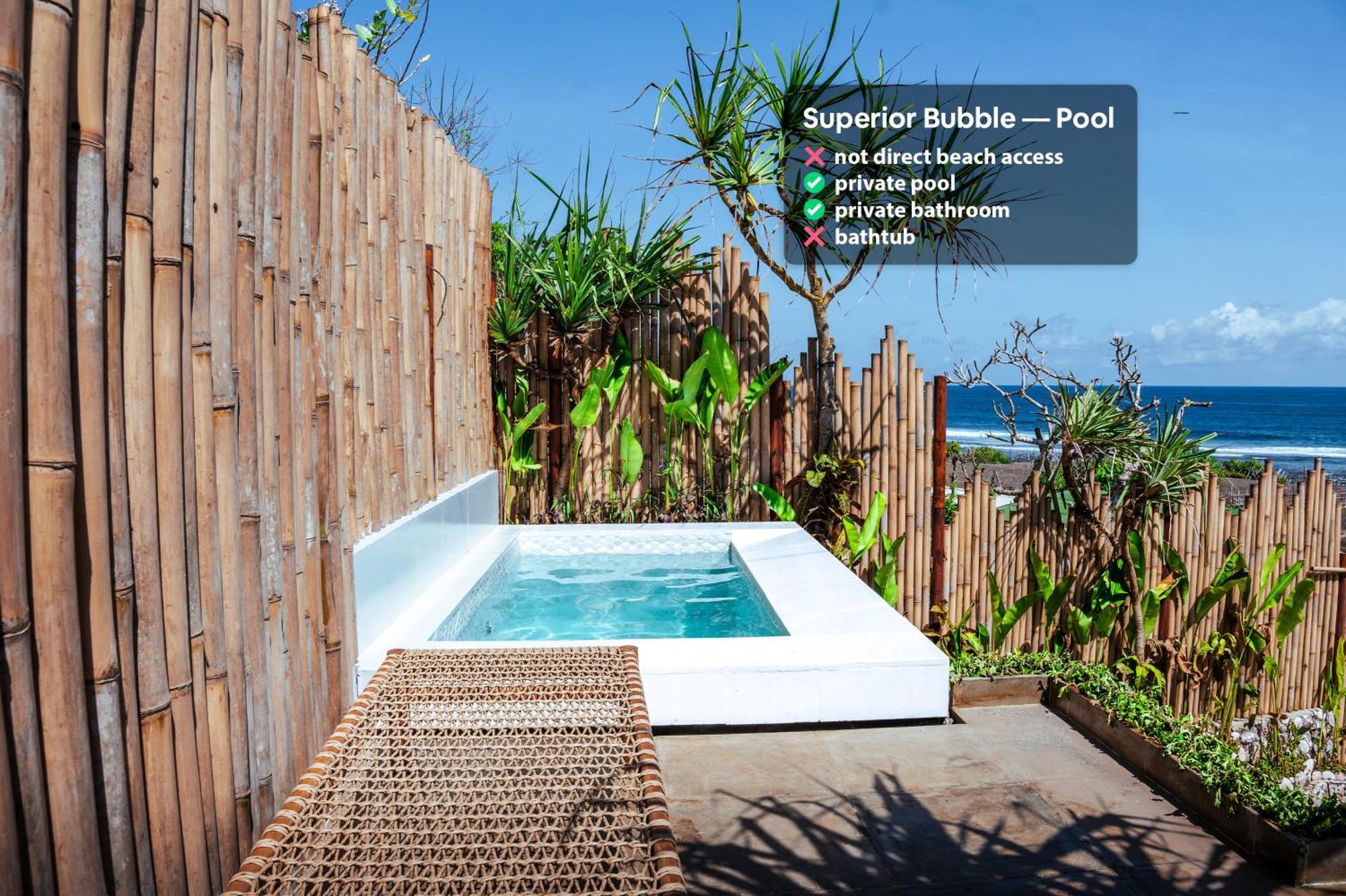 Bubble Hotel Nyang Nyang - Adults Only Uluwatu Kültér fotó